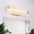 Brushed Nickel Bathroom Vanity Light, 16.5 Inch 10W Dimmable LED Bathroom Light by Osimir