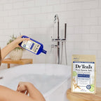 Dr Teal's Foaming Bath with Pure Epsom Salt, Sensitive Skin with Colloidal - Image 5