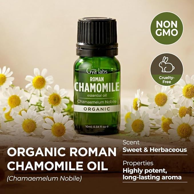 Gya Labs Organic Roman Chamomile Essential Oil - Image 4