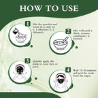Pjordo Powder Jelly Mask for Facials Professional, Peel Off Facial Mask for - Image 8