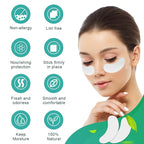 AHIER Eyepads Eyelash Extensions Lint Free, 100 Pairs Set Eye Pads - Image 5