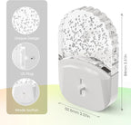 DORESshop Led Night Lights Plug into Wall, 4 Packs Amber Dimmable Dusk to Dawn - Image 5