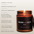Sweet Water Decor Warm and Cozy Candle | Pine, and Fir Balsam Winter Scented - Image 5