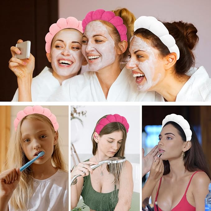 3 Pack Spa Headbands - Image 6