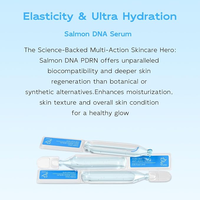 Salmon DNA PDRN Anti-Aging Serum, 5000ppm Salmon Egg DNA Ampoule, 2000ppm - Image 6