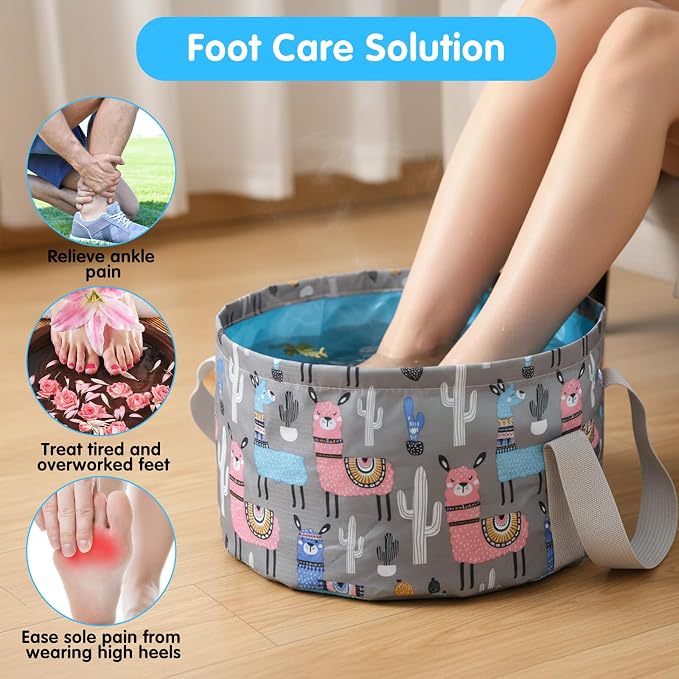 Foldable Bucket for Soaking Feet - Image 2