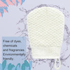 MIG4U 3 PCS Exfoliating Facial Scrubber Mitt, Face Cleanser Wash Mittens - Image 2