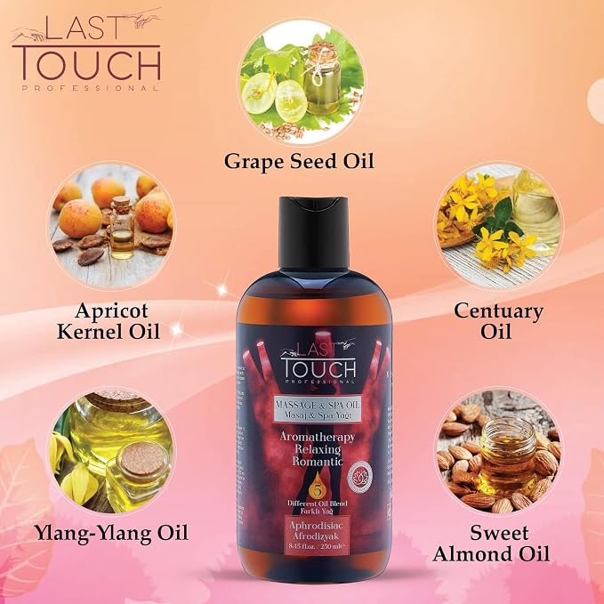Massage Oil for Couples – Sensual and Relaxing Aromatherapy Body Oil – Romantic - Image 4
