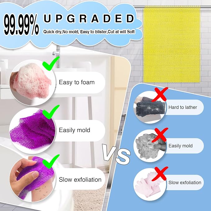 3 Pieces African Net Sponge – Premium African Net Sponge - Image 3