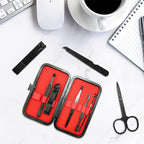 8 PCS Nail Clippers, ONEHERE Premium Manicure Set, Professional Grooming Gift - Image 6