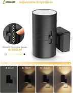 L LOHAS LED Night Light Plug in, Modern Night Lights Plug into Wall, Dusk to - Image 3
