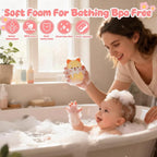 Baby and Kids Bath Loofah Sponge, Soft and Absorbent Toddler Exfoliating Body - Image 2