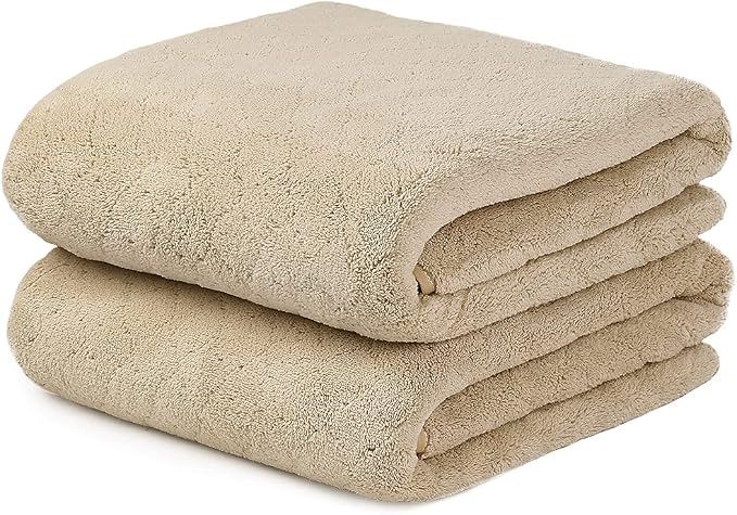 JML Microfiber Bath Towels, Ultra Soft, Super Absorbent and Fast Drying by JML