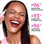 SKINTIFIC Peptide Brightening Lip Serum, Hydrating & Plumping Tinted Lip Gloss - Image 6