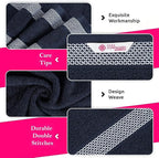 CASA COPENHAGEN Solitaire 6Pcs 100% Egyptian Cotton Large Designer Towels Gift - Image 3