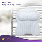 Bath Pillow - Bath Pillows for Tub Neck & Back Support, Luxury Bathtub Pillows - Image 7