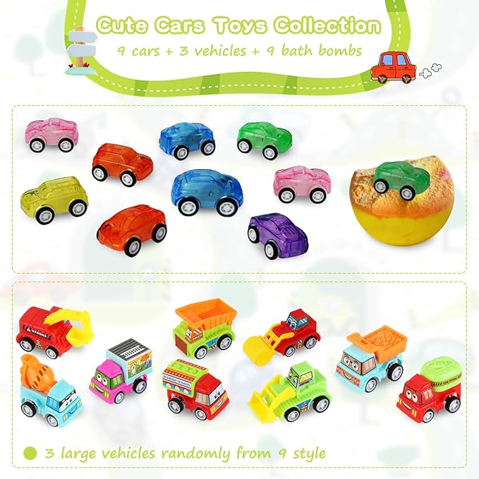 Bath Bombs for Kids with Surprise Toys Inside, 6 Pack Bath Bombs Gift Set with - Image 4