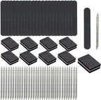 100 Set Press On Nail Tool Kit, Including 100pcs Mini Nail Buffer, Disposable by Unknown