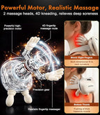 Wireless Neck Massager with Heat, Rechargeable Shiatsu Neck and Shoulder - Image 4