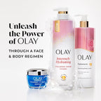 Olay Body Wash for Women, Intensely Hydrating, Hyaluronic Acid Serum Complex - Image 8