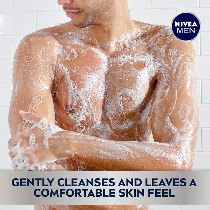 Nivea Men Sport Body Wash with Revitalizing Minerals, 16.9 Fl Oz Bottle - Image 4