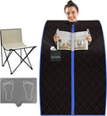 SereneLife Compact & Portable Infrared Steam Sauna, Personal Spa Style Sauna by SereneLife