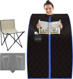 SereneLife Compact & Portable Infrared Steam Sauna, Personal Spa Style Sauna by SereneLife