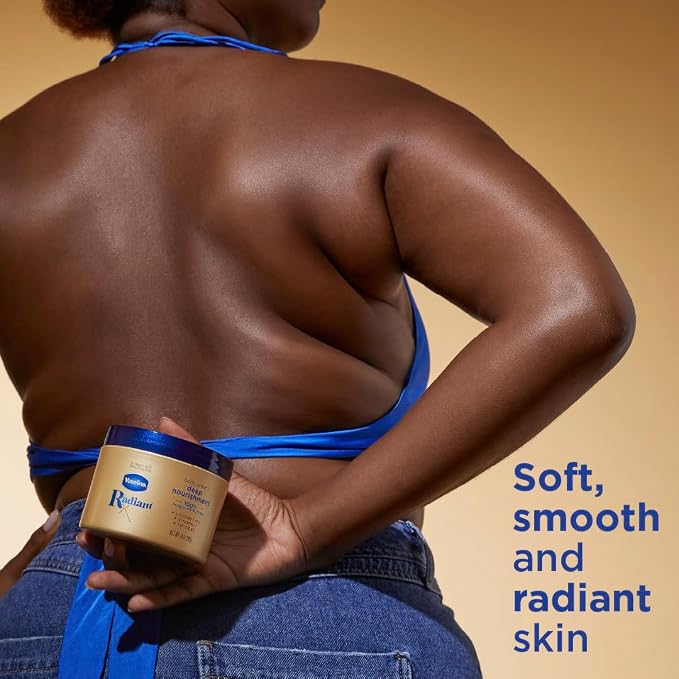 Vaseline Radiant X Deep Nourishment Body Cream 100% Pure Shea Butter, Coconut - Image 6