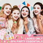 144 Pcs Spa Party Decorations for Girls, Spa Birthday Party Supplies Include - Image 4