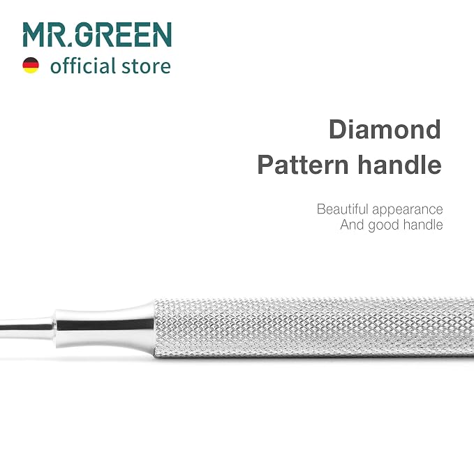 MR.GREEN Multi-Function Nail Care Tools Cuticle Pusher Nail Dirt Cleaner Double - Image 5