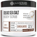 pureSCRUBS Premium Sandalwood Body Scrub Set by pureSCRUBS
