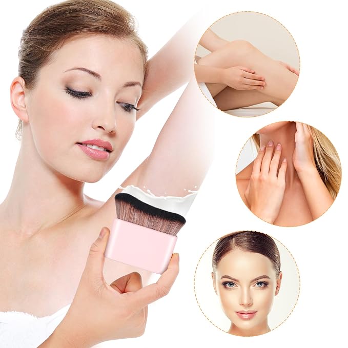 DIVINA VITAE Self Tan Brush Soft Body Makeup Brush Portable Self Tanning Brush - Image 5