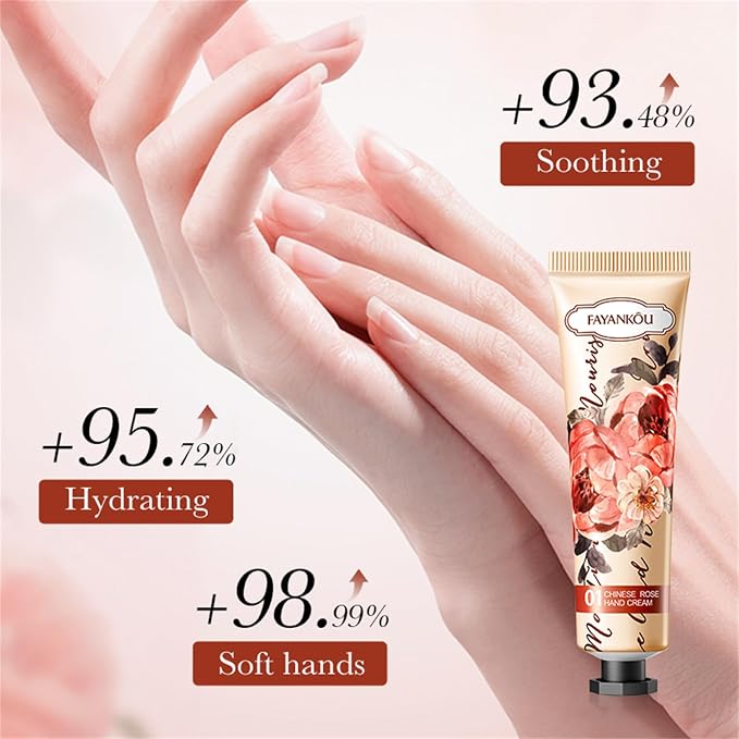 10 Pack Hand Cream for Dry Cracked Hands, Travel Size Moisturizing Mini Hand - Image 3