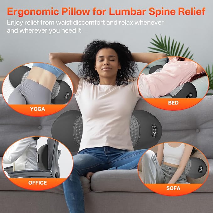 3-in-1 Electric Lumbar Support Pillow - Image 7