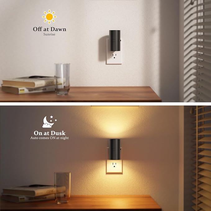 JandCase LED Night Light, Night Lights Plug into Wall - Image 2