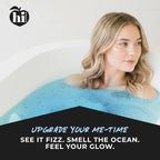 Hi Peach Layne Ocean Air Bath Bombs 12-Pack – Vegan, Clean Beauty Spa Gifts - Image 3