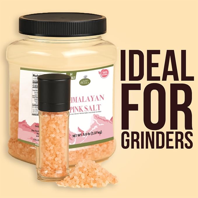 Good Tierra Himalayan Pink Salt in Jar - Image 7