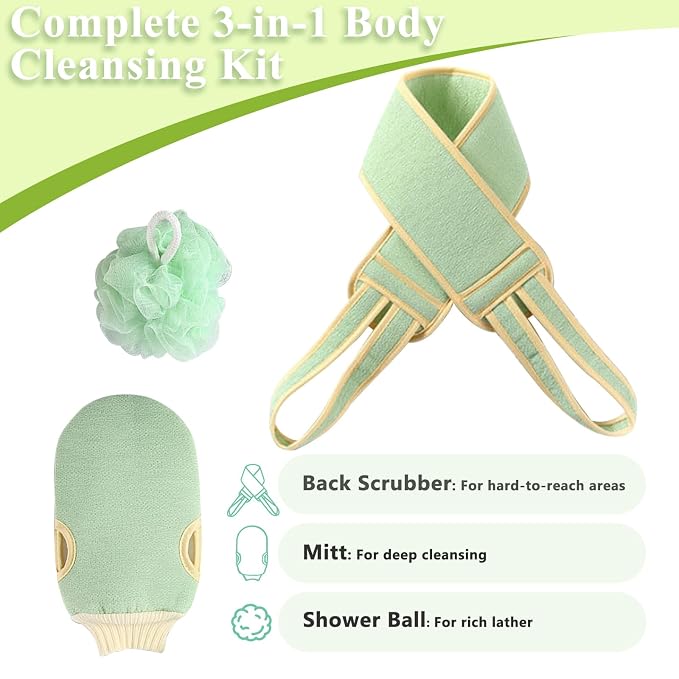 Exfoliating Glove and Back Scrubber - Image 2
