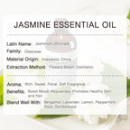 Jasmine Essential Oil 100ML, 100% Pure Natural Jasmine Oils Premium Grade - Image 3