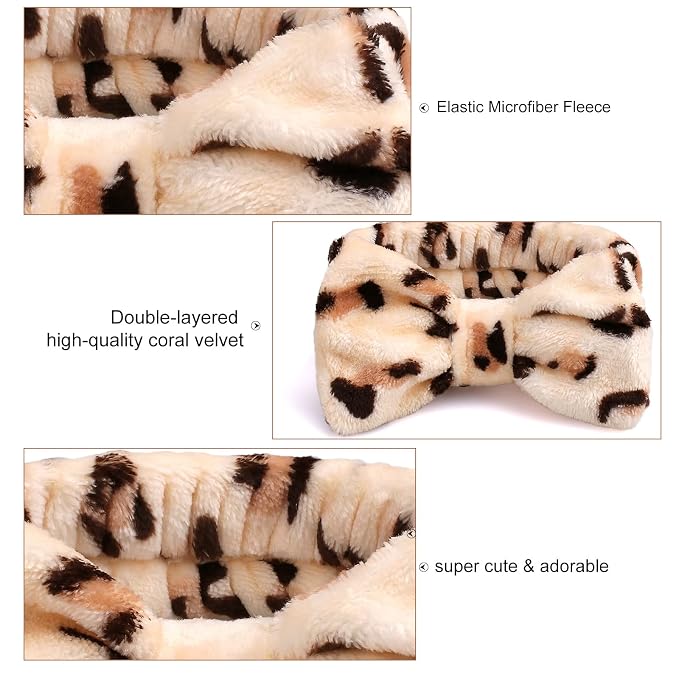 WHAVEL 6 Pack Spa Headband Makeup Headband Face Wash Headbands Make Up Hair - Image 7