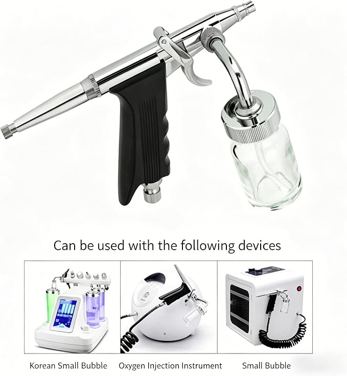 Facial Oxygen Injector Spray Gun Deep Moisturizing Skin Rejuvenation, - Image 4