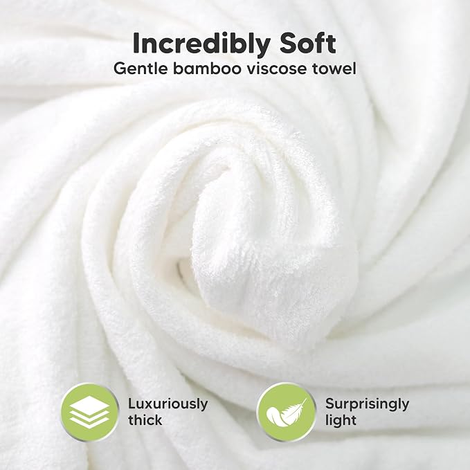 KeaBabies Hooded Baby Towel for Newborn - Image 2