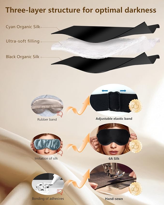 Silk Sleep Mask for Women and Men - Image 5