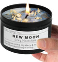 NEW Moon Handmade Candle, New Beginnings, Ritual Energy Gift, Intention by Unknown