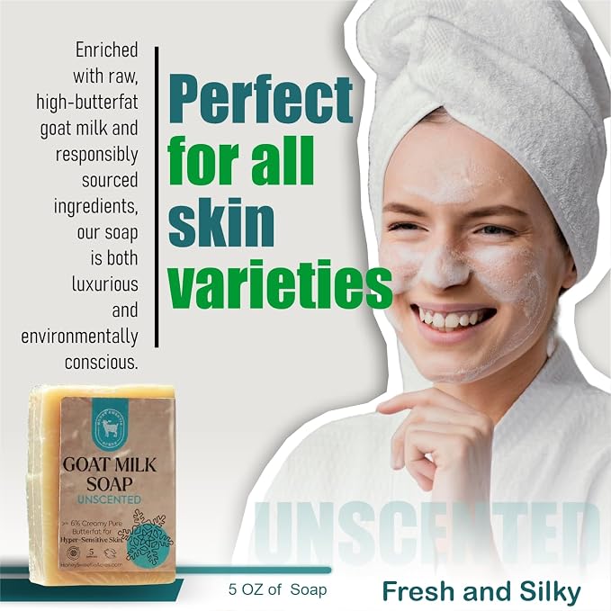 Honey Sweetie Acres Unscented Goat Milk Soap - Image 4