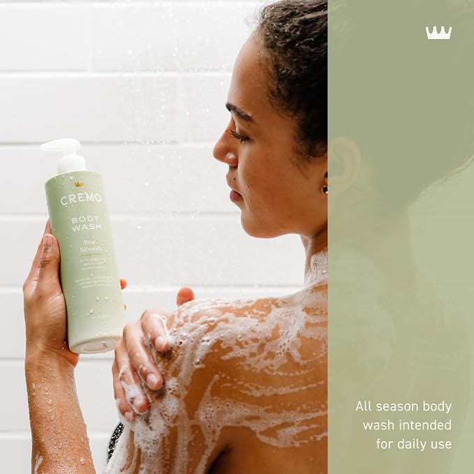 Cremo Pear Blossom Skin Moisturizing Body Wash - Image 5
