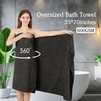 Extra Large Bath Towels Set 35x70 Inches - Image 2