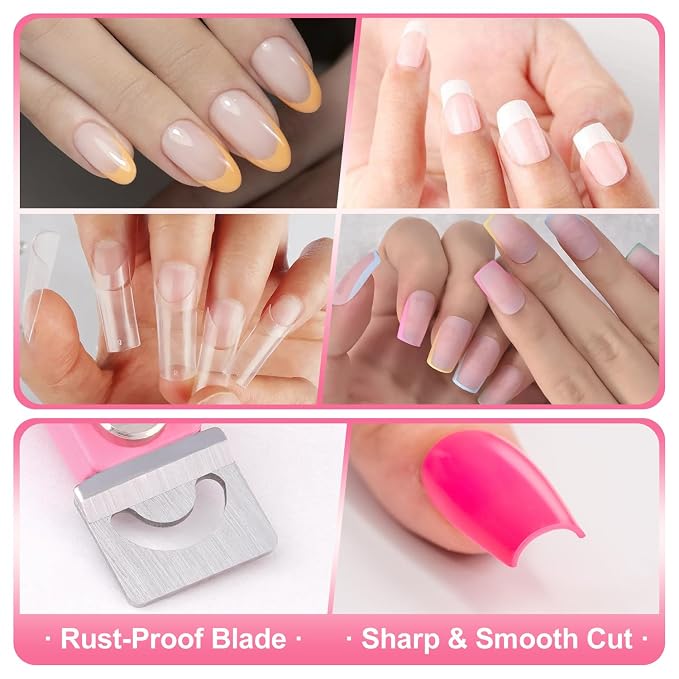 Light Pink Metal Premium Nail Clippers - Image 7
