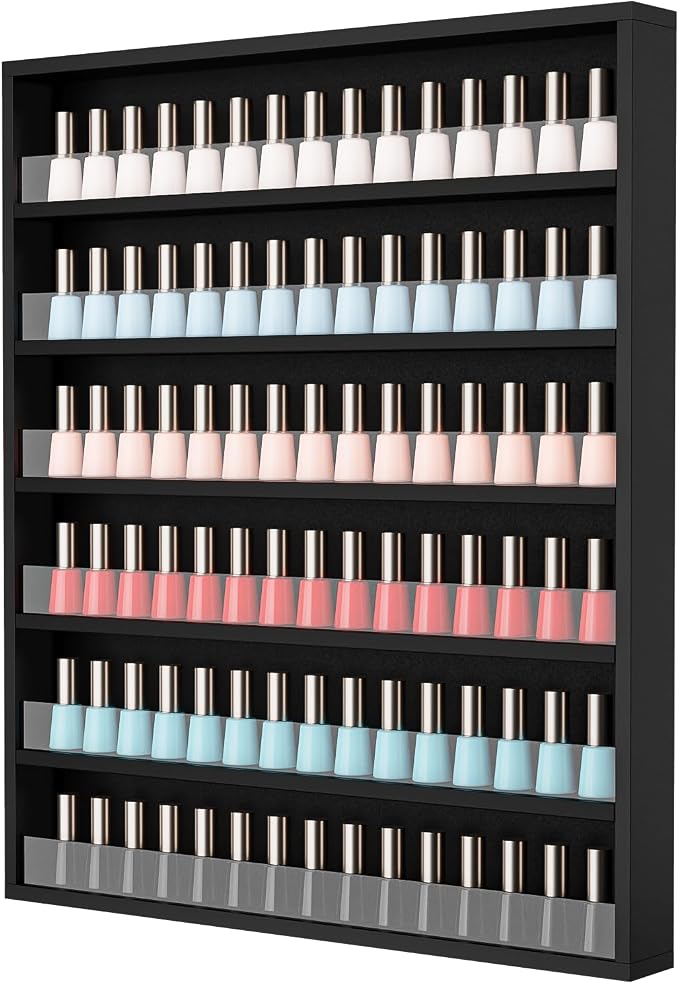 OmySalon Nail Polish Organizer Wall Mount by OmySalon