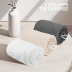 MaopaoBeauty Hair Towel Terry Cloth Absorbent Dry Anti Frizz Twist Plopping - Image 5